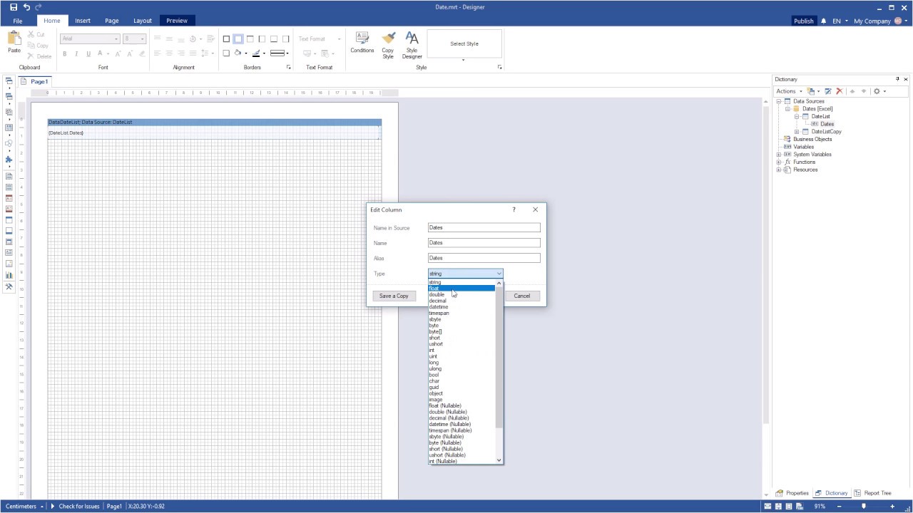 WinForms Reporting Tools: Using Date Format in Reports [Shot on v2018]