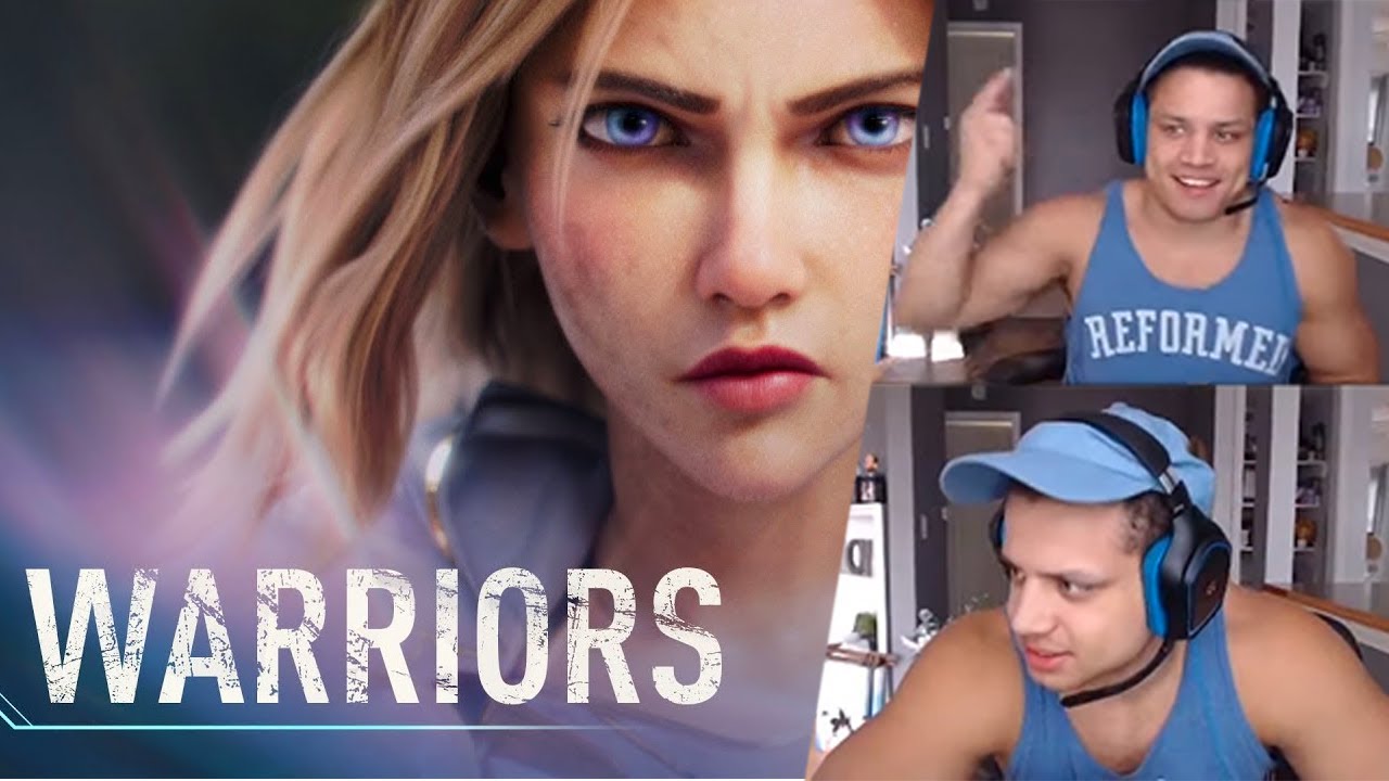 TYLER1 REACTS TO WARRIORS | SEASON 2020 CINEMATIC