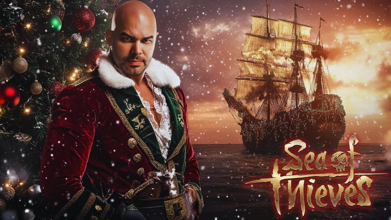Back sailing playing Sea of Thieves with the crew