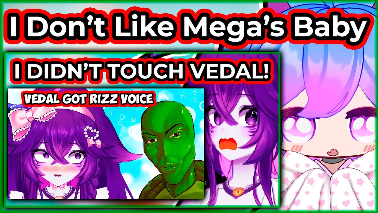 Hana Reacts To Mega, Aquwa & Crelly's Children With Vedal...