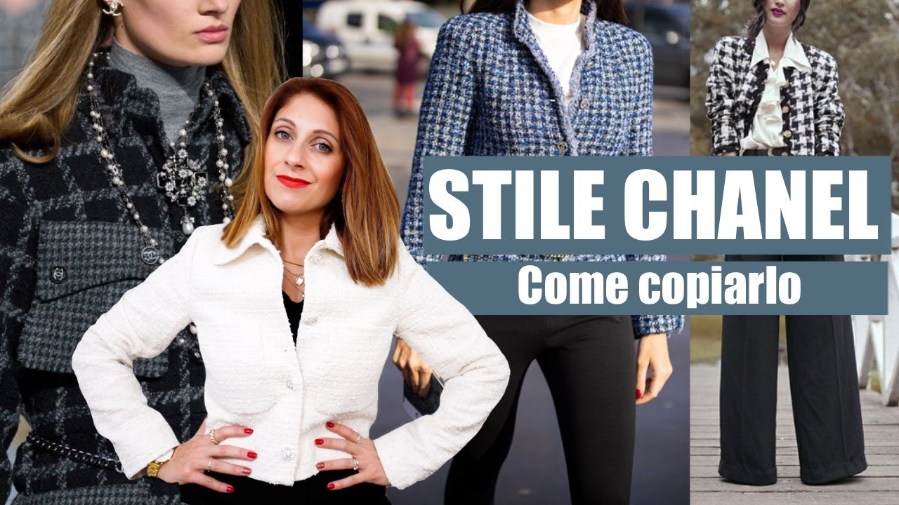 GIACCHE CHANEL 2022 - COME ABBINARE LA GIACCA IN TWEED TIPO CHANEL - Tendenze outfit 2023