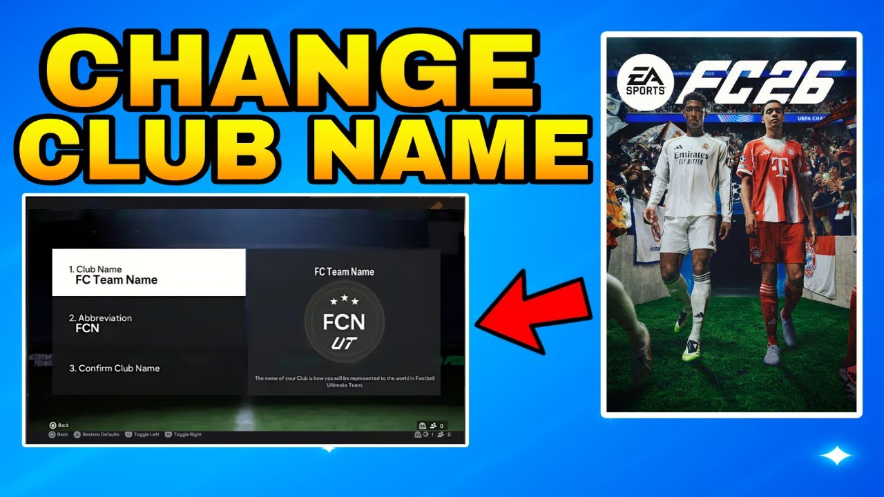 EA Sports FC 26: How To Change Club Name In Ultimate Team