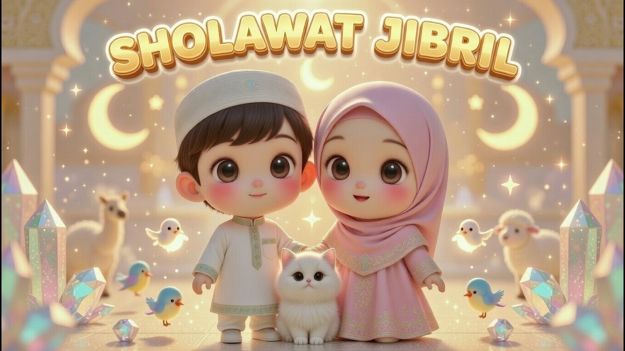 BOCAH SHOLAWAT - SHOLAWAT JIBRIL-Senandung sholawat anak islami@bocahsholawat
