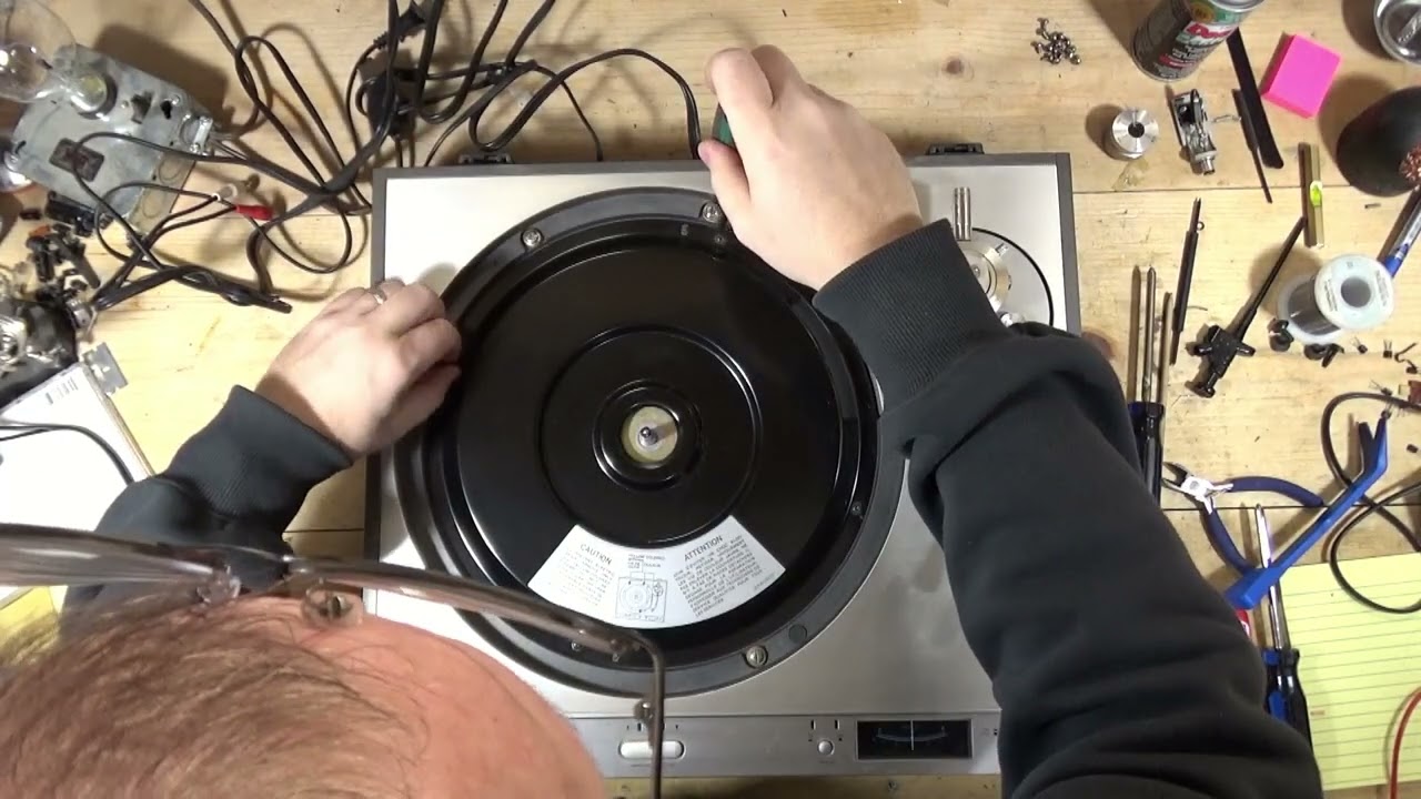 Ремонт полуавтоматического проигрывателя Pioneer PL 610. Часть 1 — Оценка состояния проигрывателя.