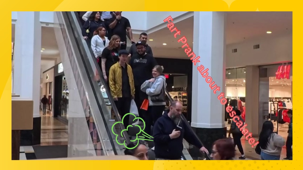 Fart Prank about to escalate!