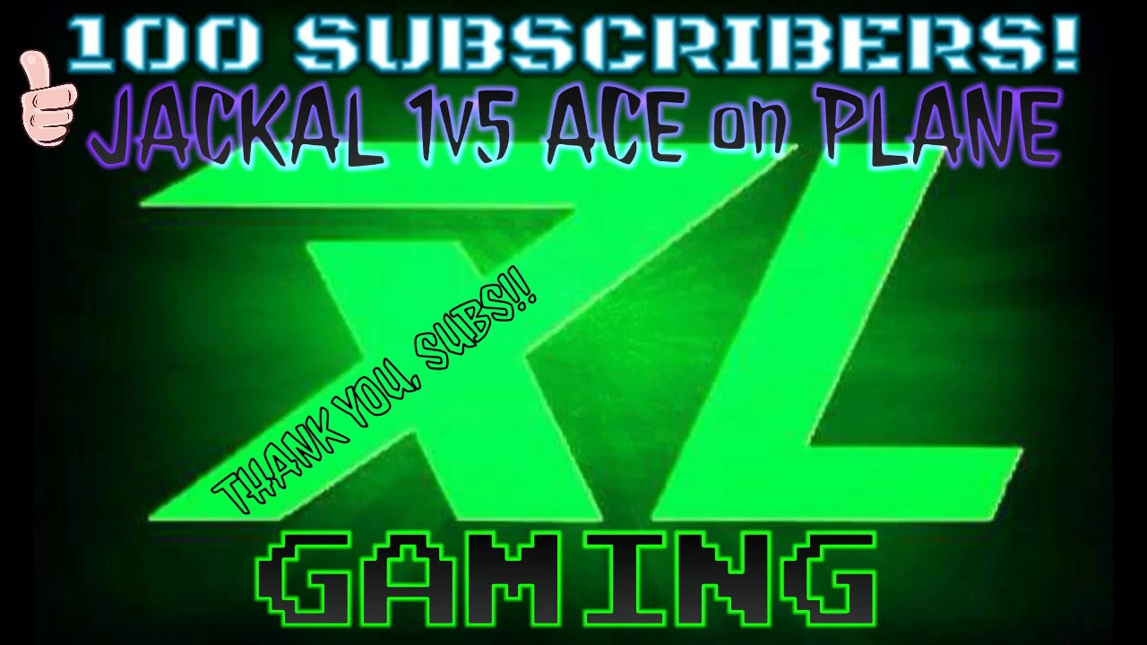100 SUBSCRIBERS! Jackal 1v5 Ace on Plane Rainbow Six Siege R6S 7XL