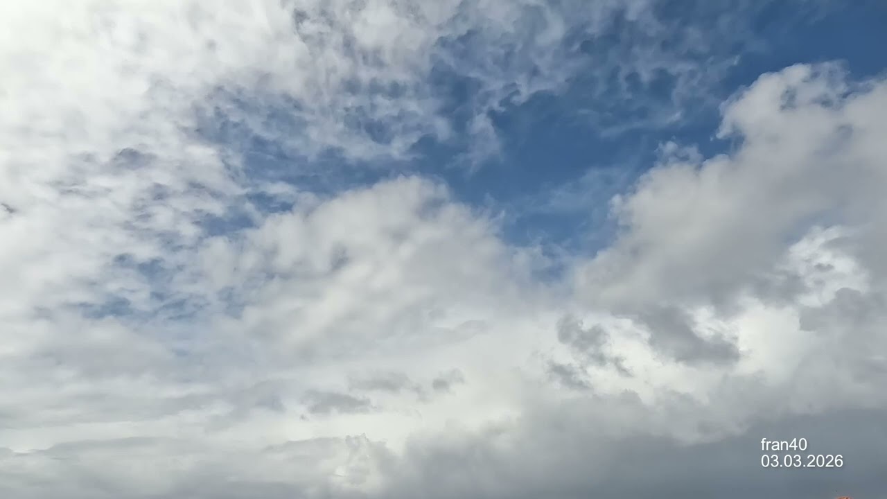 Timelapse norte Tenerife martes 3 marzo 2026