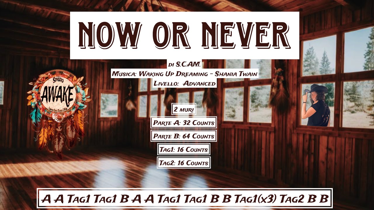 Now or Never - Line Dance