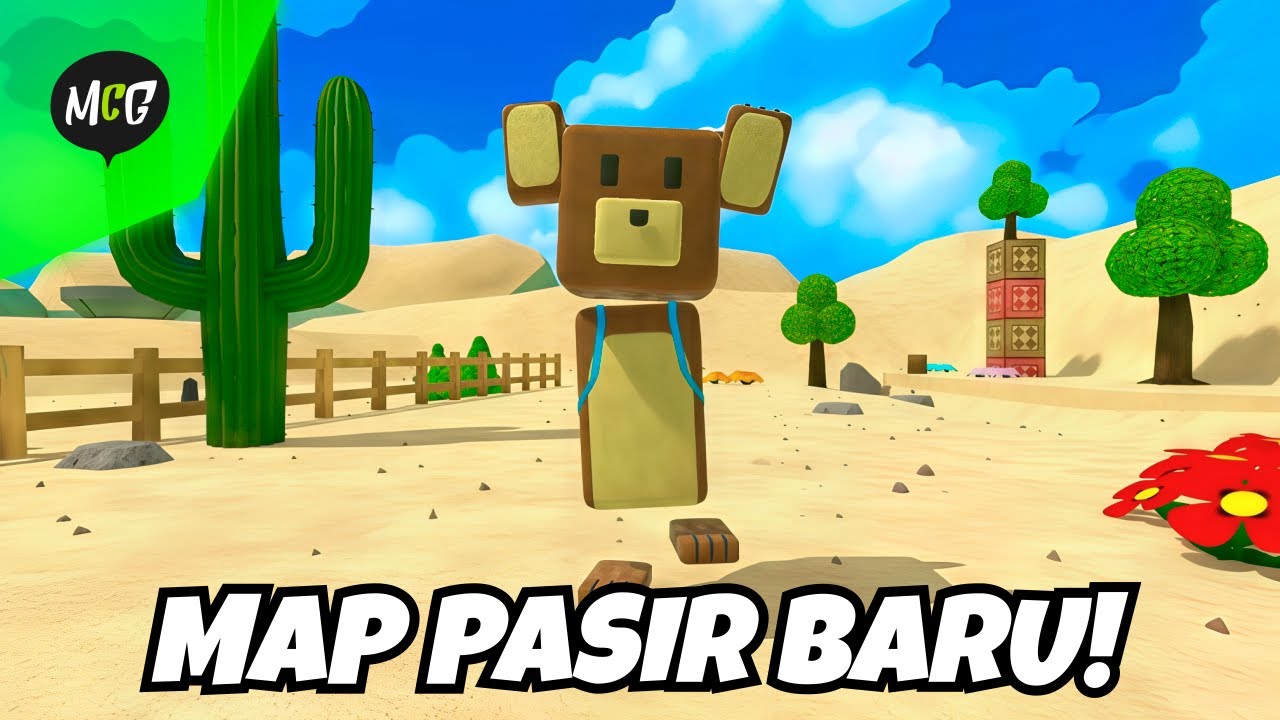 Map Pasir Baru di Super Bear Adventure!