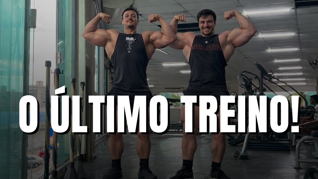 TREINANDO NA ACADEMIA ONDE TUDO COMEÇOU (pela última vez)