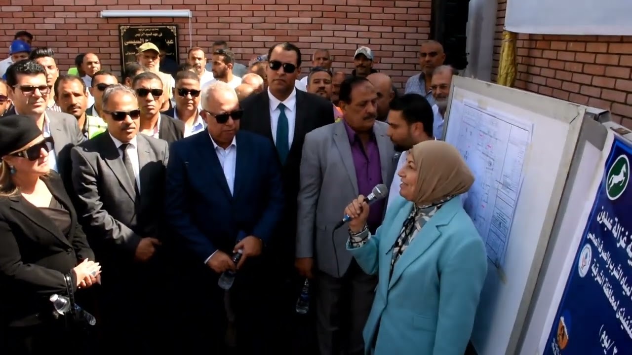 محافظ الشرقية يفتتح محطة رفع صرف صحي قرية غزالة عبدون بمركز فاقوس