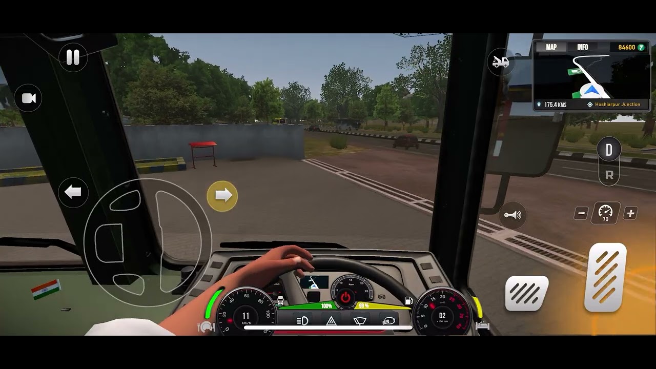 Trucking tata truck stimulator #highbrowinteractive #gamingvideos #gaming 