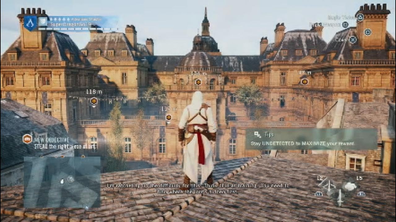 Assassin's creed Unity stealth Gameplay