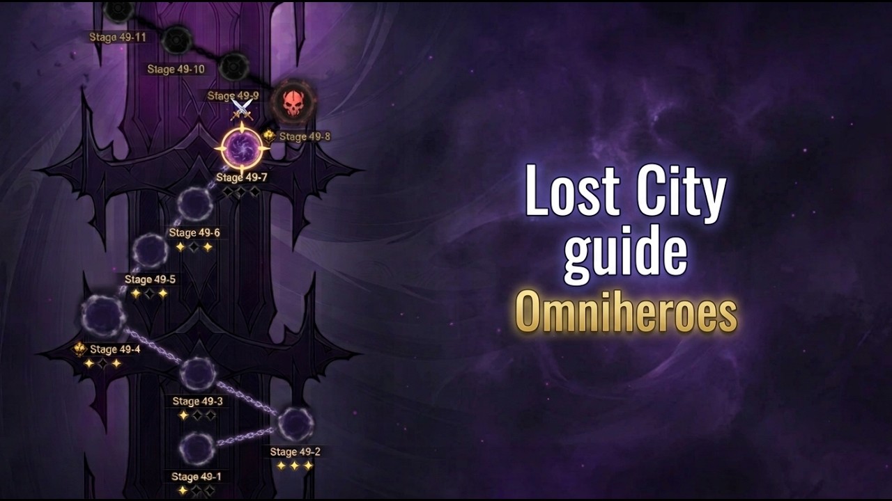Omniheroes ITA 🌟 Città Perduta (Lost city) - Tutorial completo