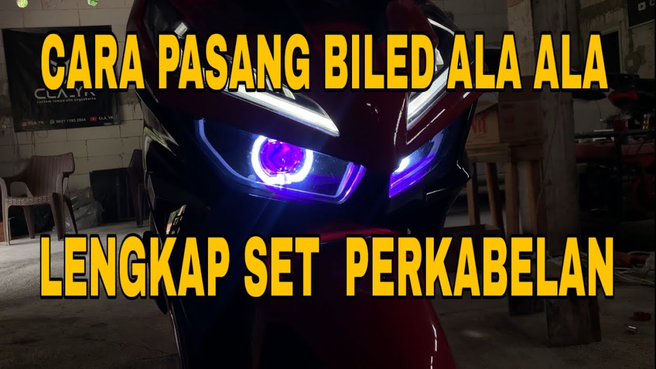Full cara pasang biled ala ala di vario 125 