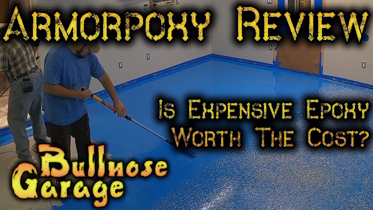 Armorpoxy Review! Is Expensive Garage Floor Epoxy Worth It?  Learn What I Would've Done Differently.