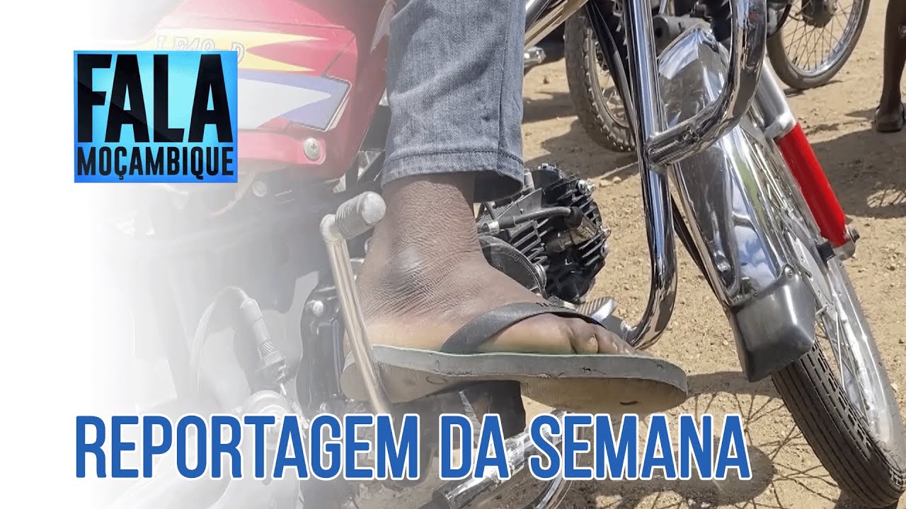 Mototaxistas descalços: um perigo para todos nas ruas de Moatize em Tete @PortalFM24
