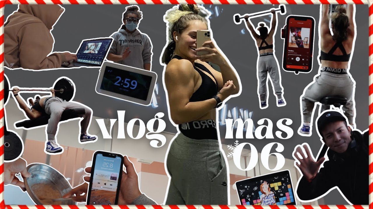 Entrenamiento, Pancackes Y NUEVOS LENTES POR FIN! si de por si estoy ciega - Vlogmas 06