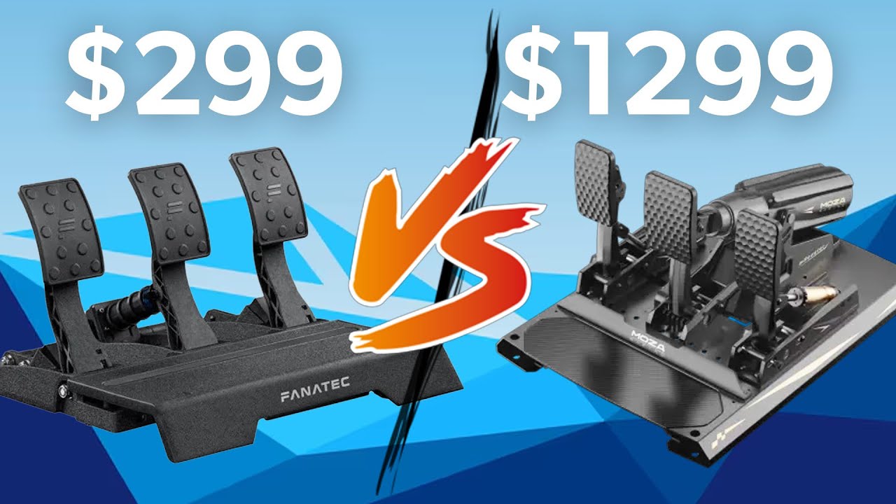 $299 pedals vs $1299 pedals - which one is faster