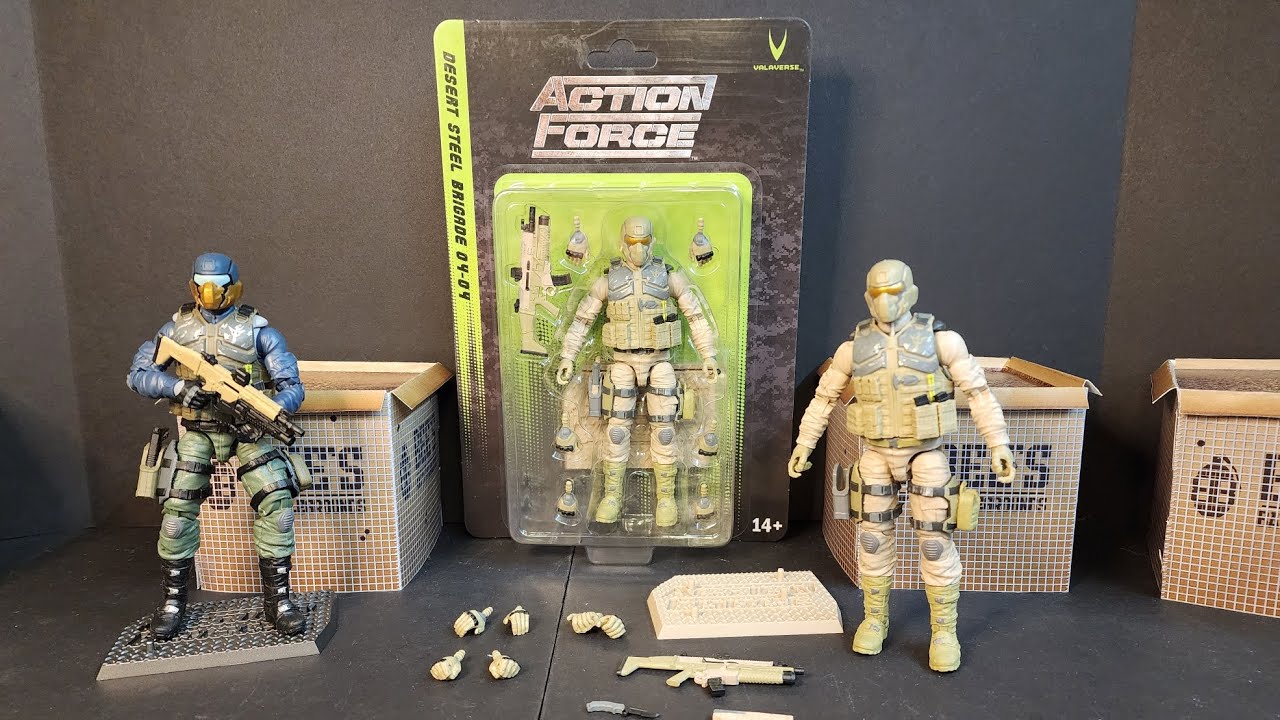 Valaverse Action Force Desert Steel Brigade