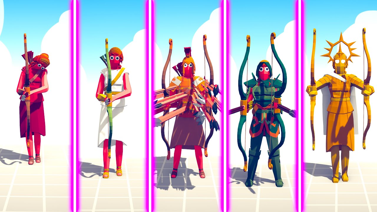 EVOLUTION OF ARTEMIS - Totally Accurate Battle Simulator TABS