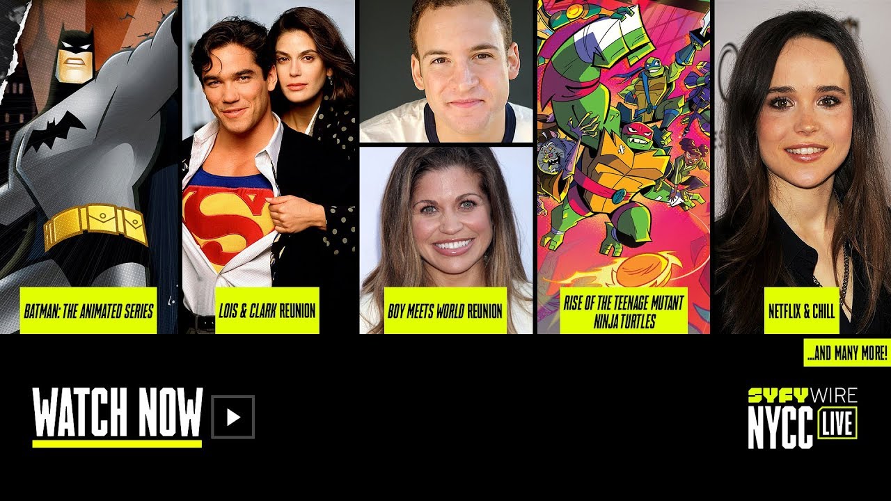 Batman, Ninja Turtles, Lois & Clark, Boy Meets World | Main Stage (Fri 10/5) | NYCC 2018 | SYFY WIRE