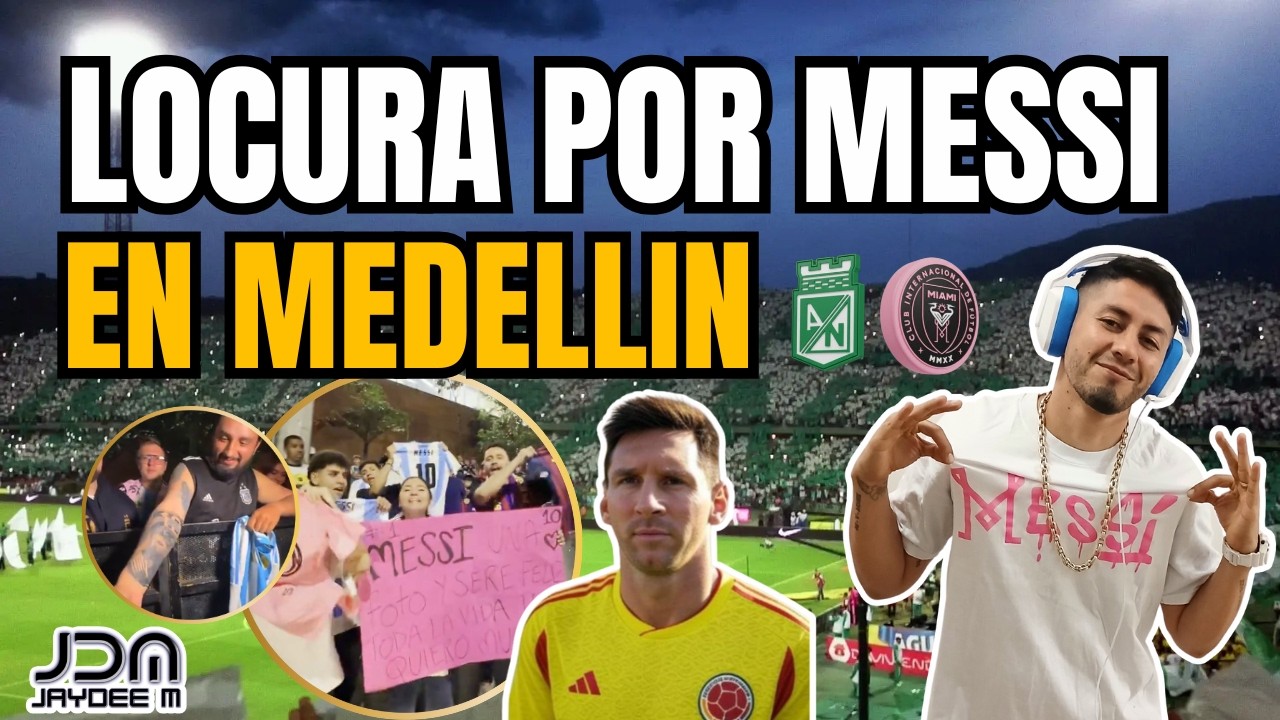 “MEDELLÍN EN SHOCK: LA LOCURA DE LEO MESSI QUE PARALIZÓ LA CIUDAD” 🤯