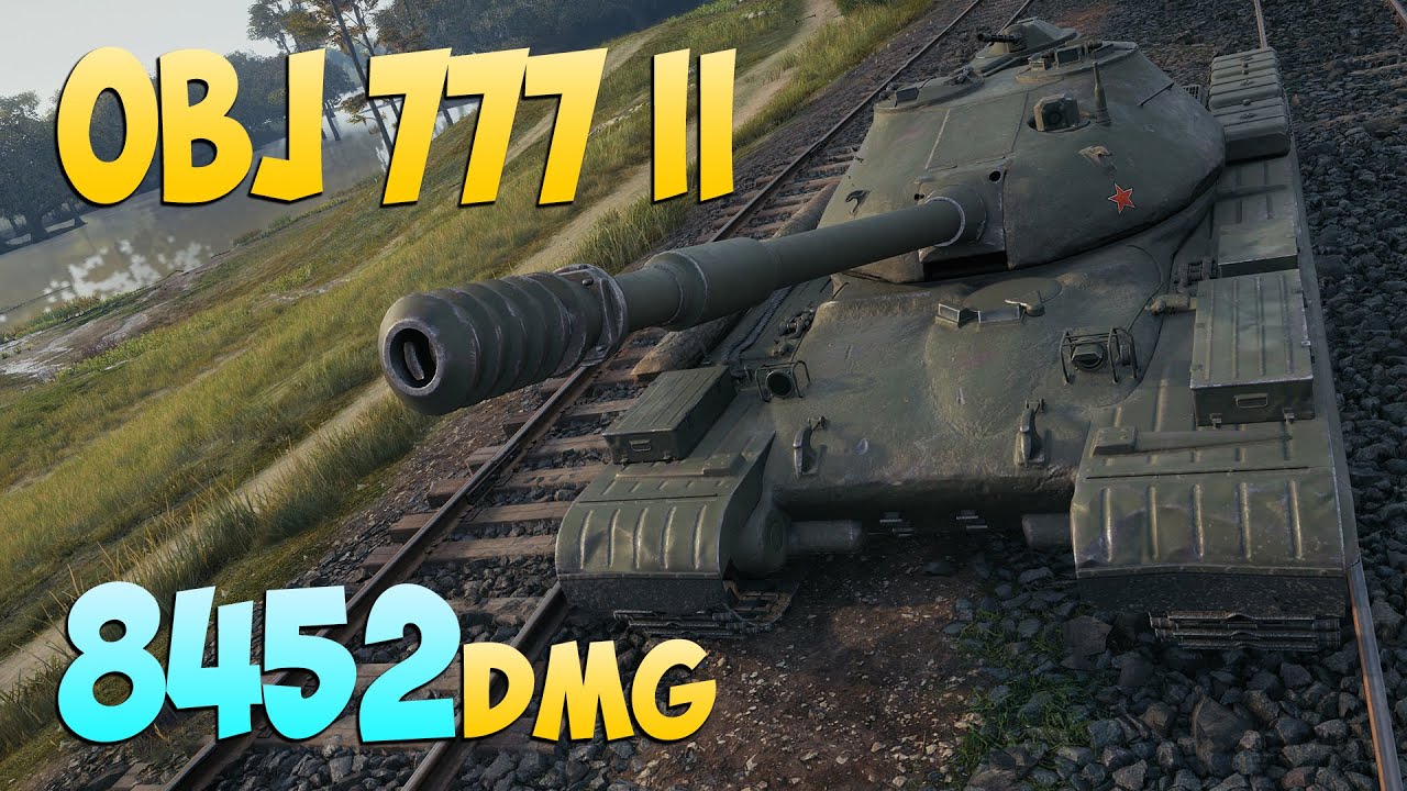Об 777 II - 4 Фрагов 8.4K Урона - Плоский в городе! - Мир Танков