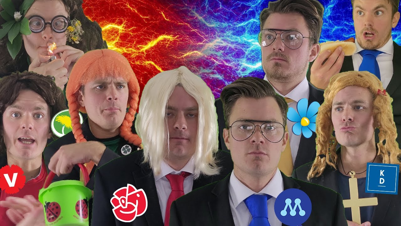Parodi på alla Partiledare (Valet 2022)