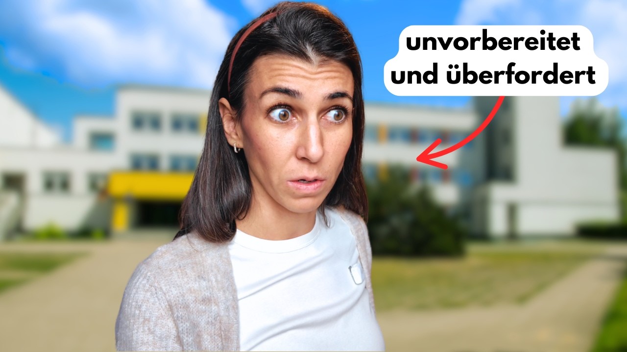 der deutsche Schulanfang als Amerikanerin...😅