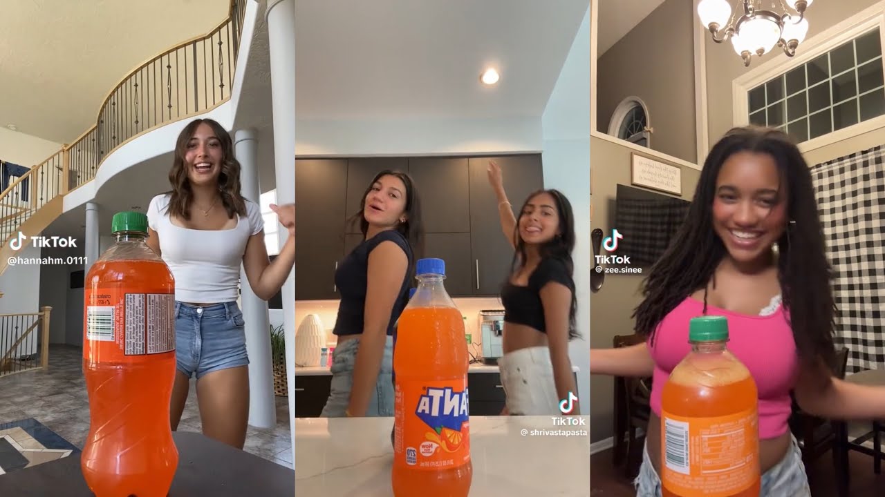 Walk in party I’m sipping on Pepsi, wait, no I’m sipping a Fanta ~TikTok compilation