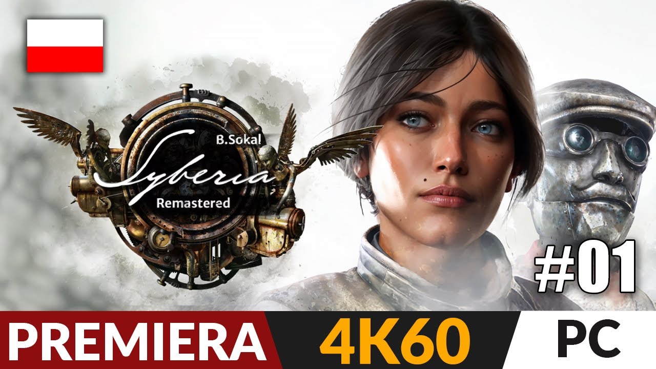 Syberia Remastered PL 🧭 #1 - odc.1 ❄️ Premiera | Gameplay po polsku 4K