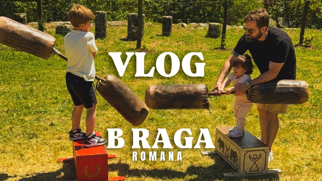 Morar em Braga 🇵🇹 Mostramos a Braga Romana 2025 em Família!