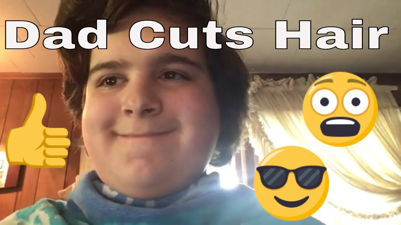 Dad Cuts Tonys Hair