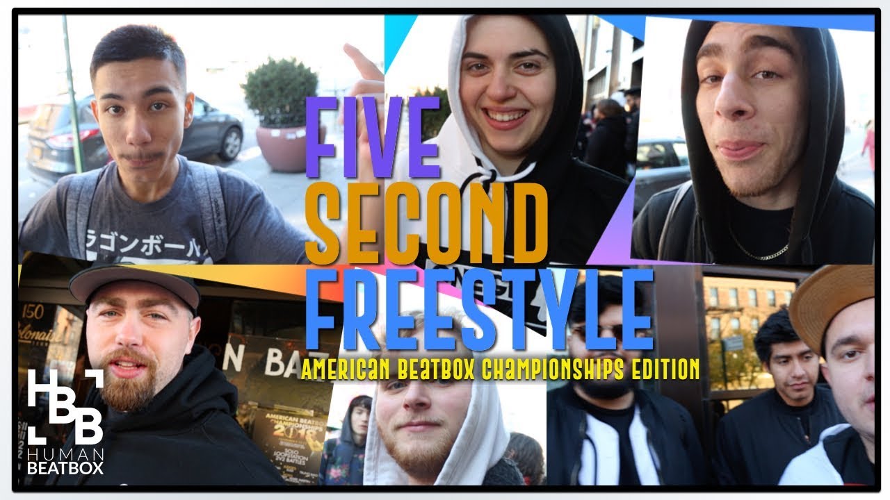 5 Second Freestyle | American Beatbox Championships 2018 Edition