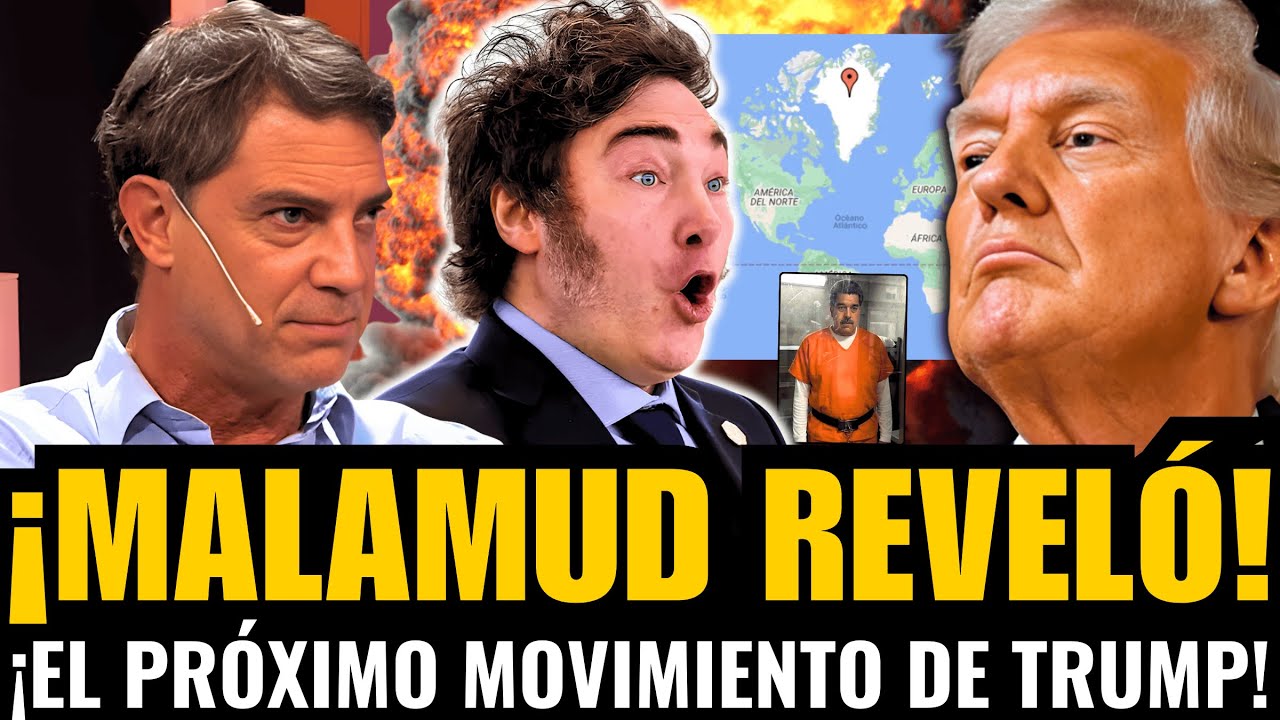 &iexcl;MALAMUD REVEL&Oacute; la PR&Oacute;XIMA JUGADA SECRETA de TRUMP y MILEI QUED&Oacute; IMPACTADO!
