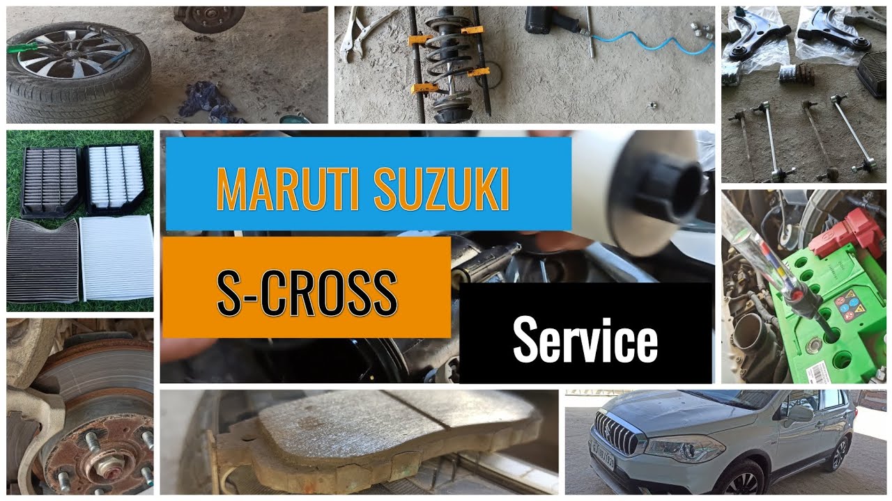 Maruti Suzuki S-Cross Major service | Major Service with all key point Check up