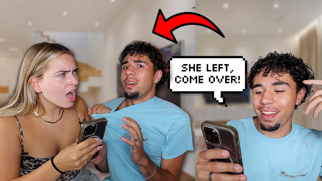 TEXTING MY GIRLFRIEND 