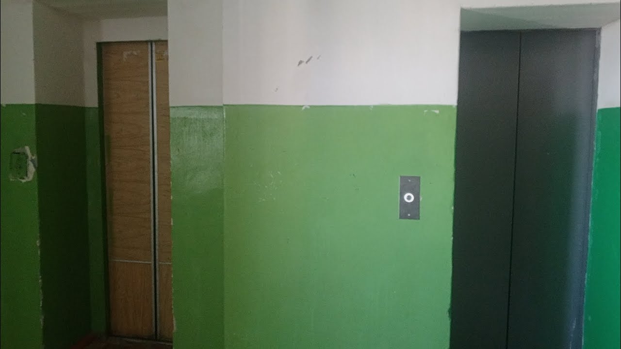 КУРСК последние дни работы лифта КМЗ 1993г. и лифт ЩЛЗ 2023г.