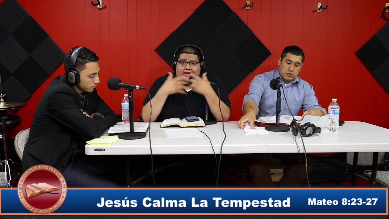 Jesús Calma La Tempestad (Mateo 8:23-27)