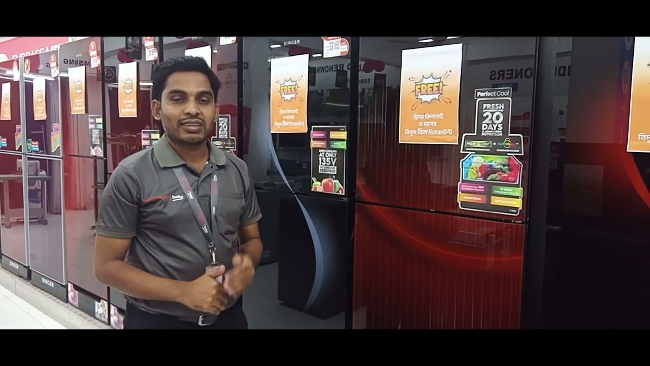 Singer refrigerator purchase including  3 month electricity bill discount, Singer Bangladesh limited