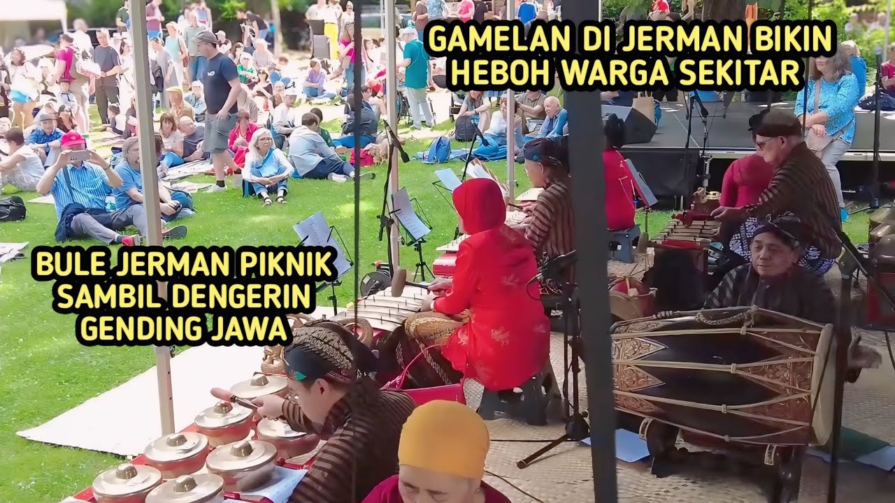 GAMELAN BIKIN HEBOH JERMAN