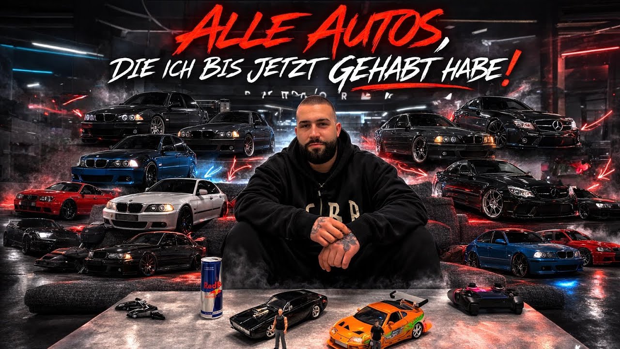 Meine komplette Auto-Eskalation! &Uuml;ber 15 Autos&hellip;🔥