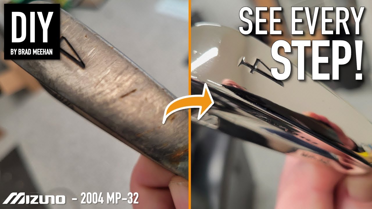 How to Polish and Plate a Golf Club - 2004 Mizuno MP-32