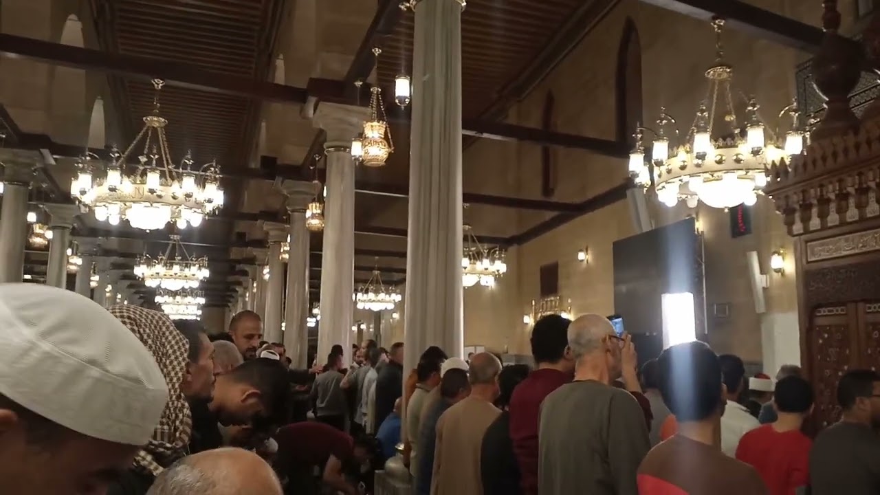اذان العشاء | 28 رمضان | مسجد سيدنا الحسين عليه السلام | الشيخ قطب الطويل | Masjid Al - Hussain Misr