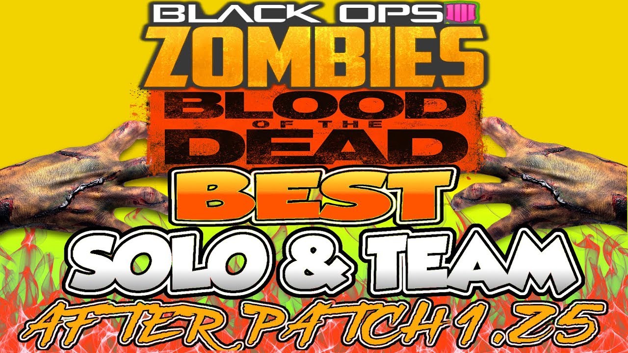 SOLO & TEAM BOTD ZOMBIE GLITCHES (After Patch 1.25) - BO4 ZOMBIE GLITCHES