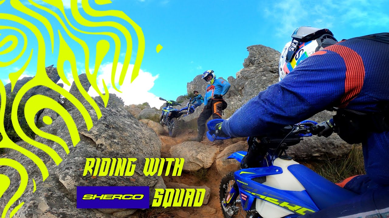 RIDING WITH SHERCO SQUAD