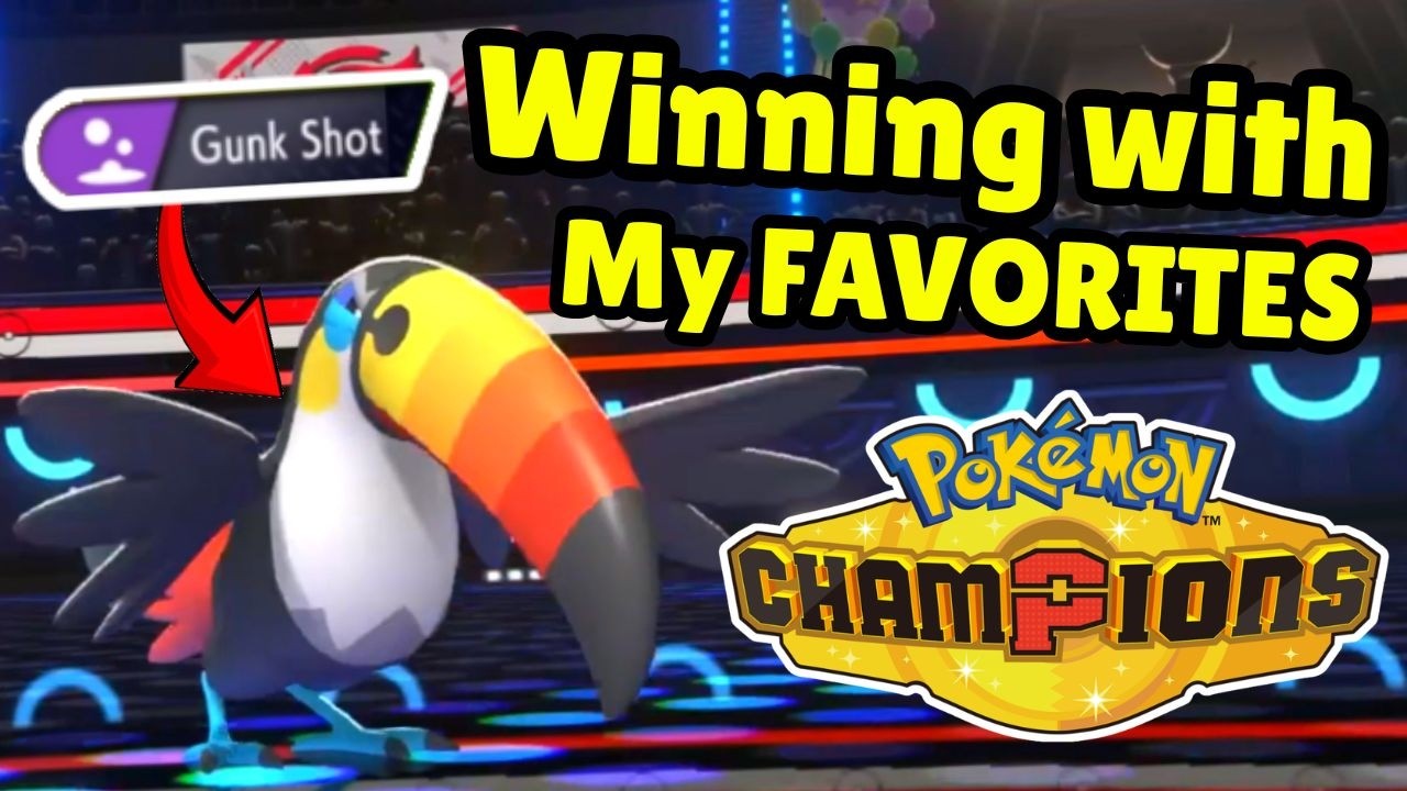 Туканнон &mdash; потрясающий! Рейтинговые соревновательные бои в Pokemon Champions VGC!