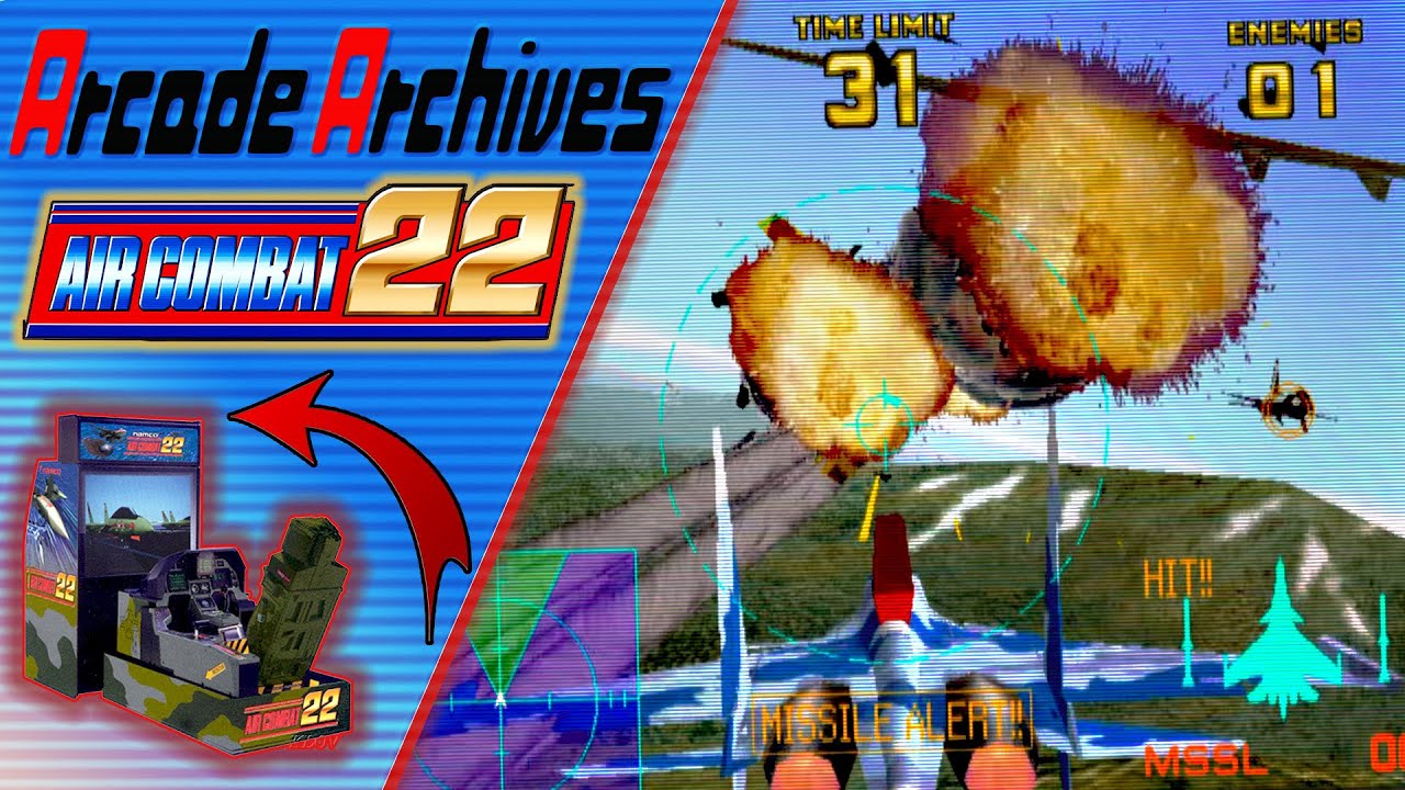 Air Combat 22 Arcade Archives Version - Japan And US Release