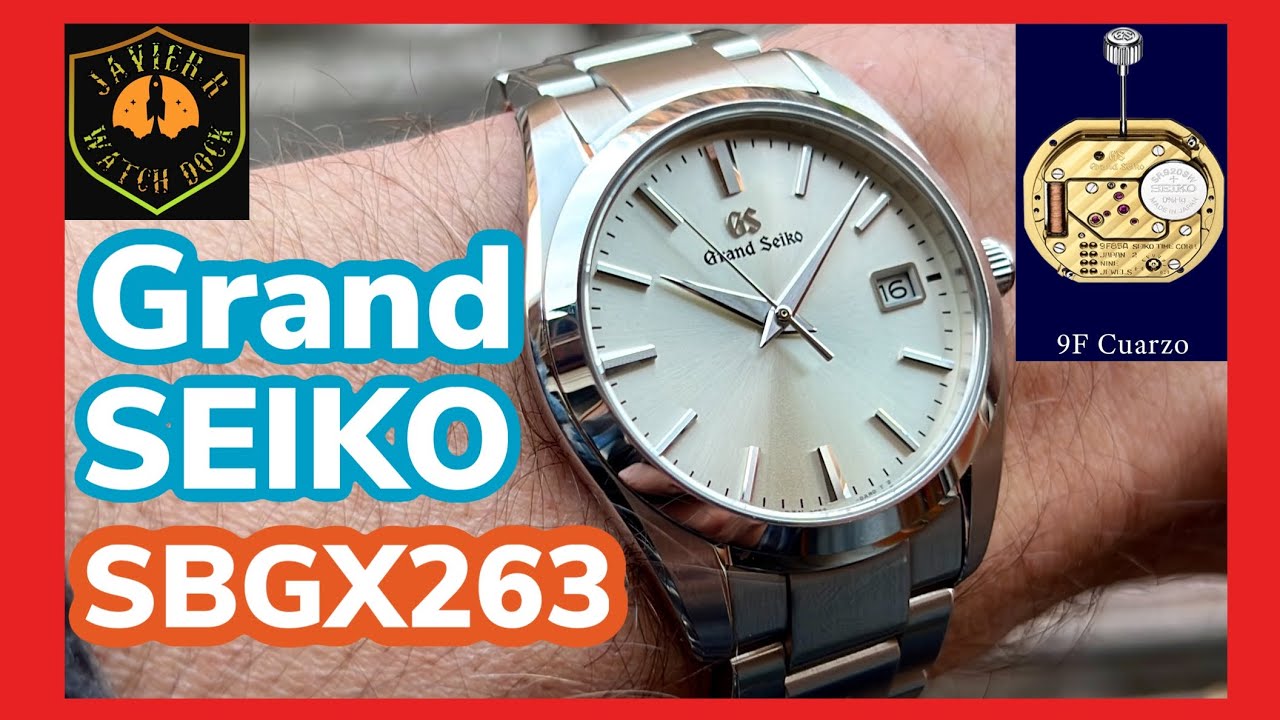 😵😵GRAND SEIKO SBGX263 CON MOVIMIENTO 9F. THE ROLEX KILLER🔪🔪.